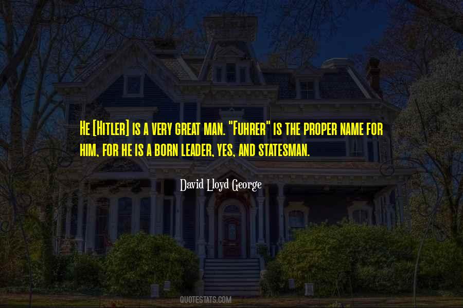 Born To Be A Leader Quotes #641969