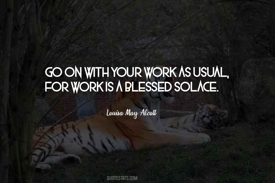 Work As Usual Quotes #896868