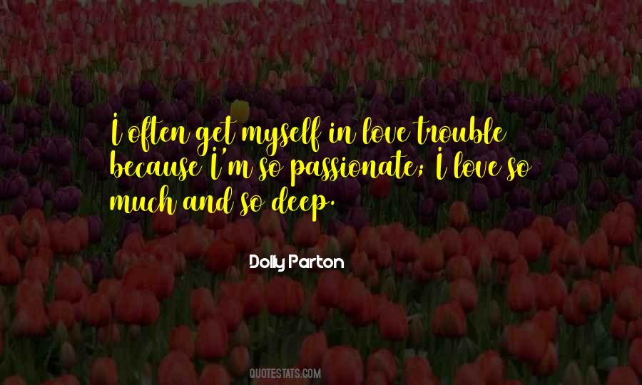So Deep In Love Quotes #1475596