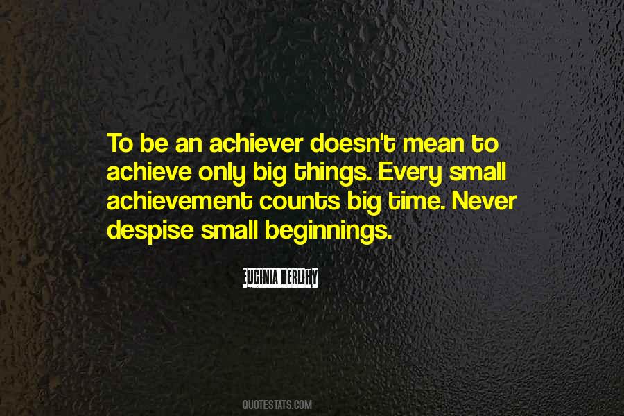 Small Time Quotes #1021410