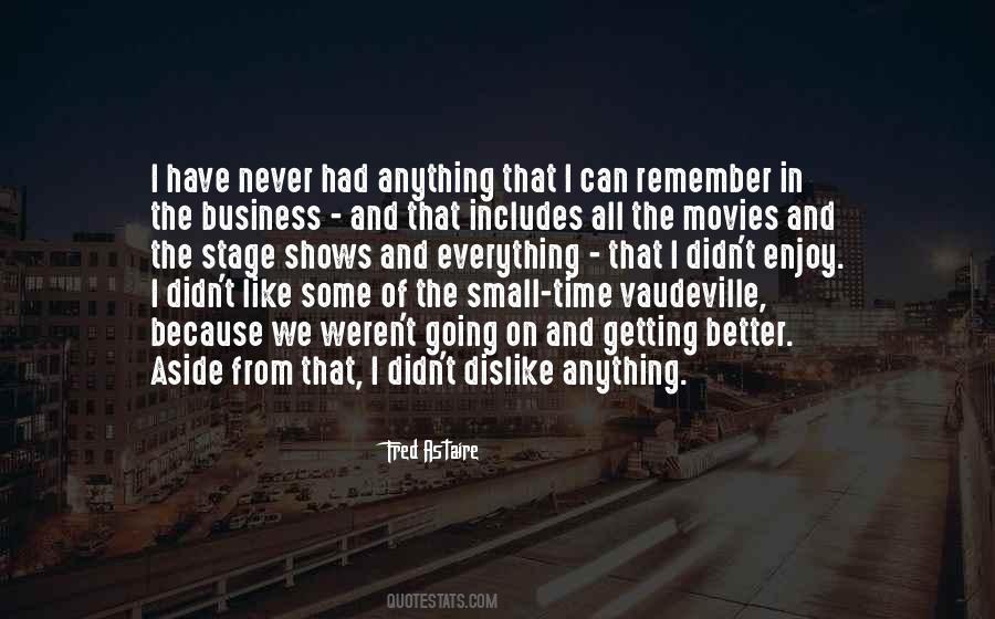Small Time Quotes #1030615