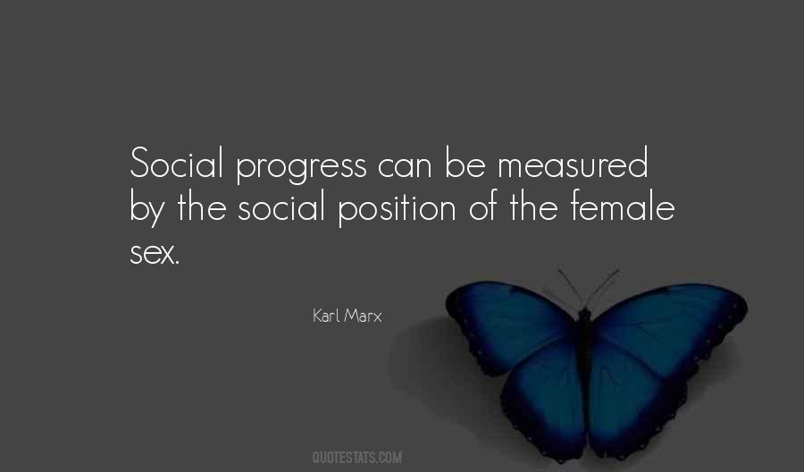 Progress Is Measured By Quotes #421247