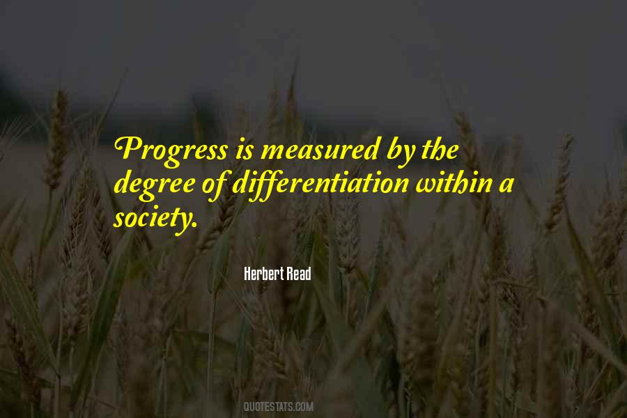 Progress Is Measured By Quotes #526768