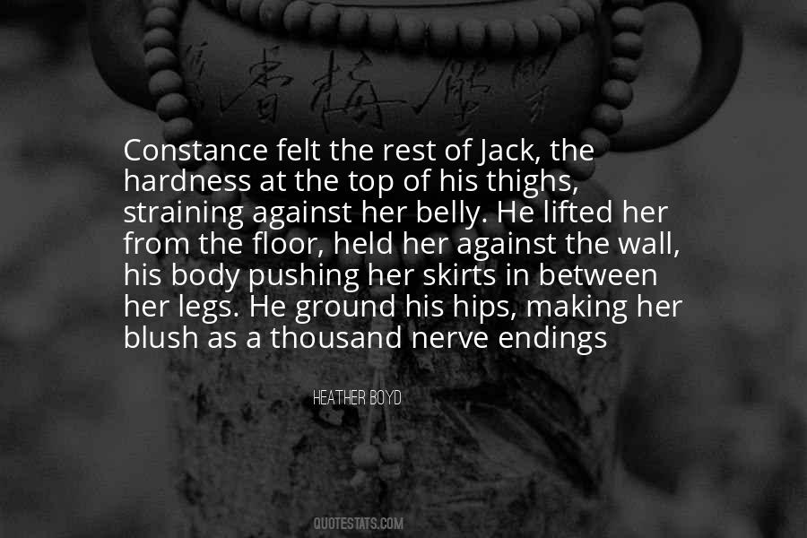 Between Her Legs Quotes #1403659