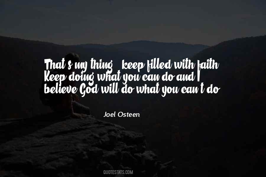 I Believe God Quotes #1532051