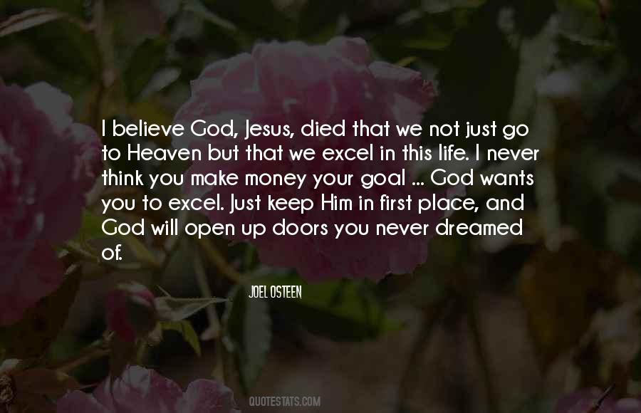 I Believe God Quotes #593173