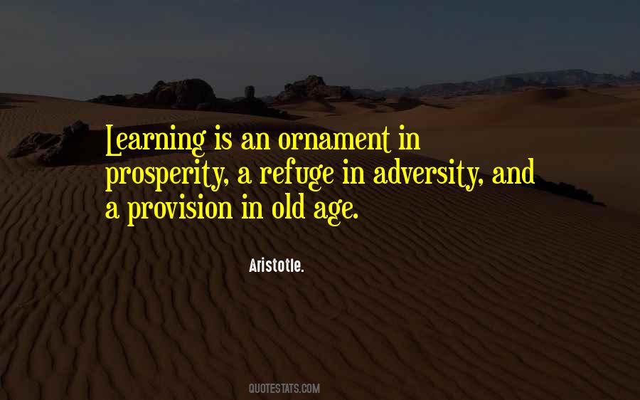 Learning Old Age Quotes #369990