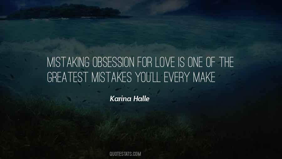 Mistakes Love Quotes #1582624