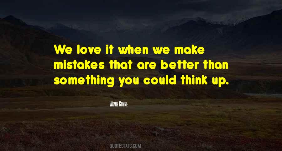 Mistakes Love Quotes #433241