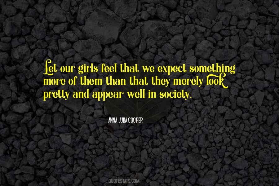 Girl Society Quotes #1087624