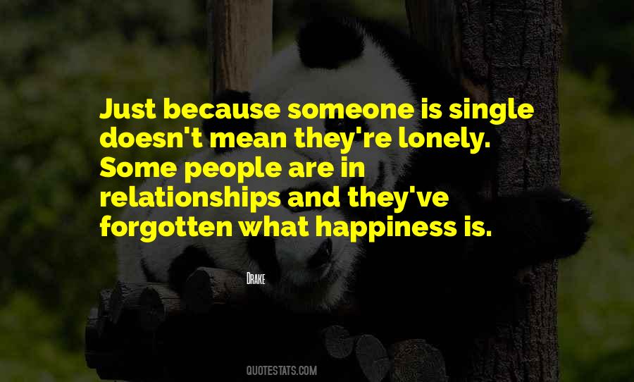 Single Lonely Quotes #638544