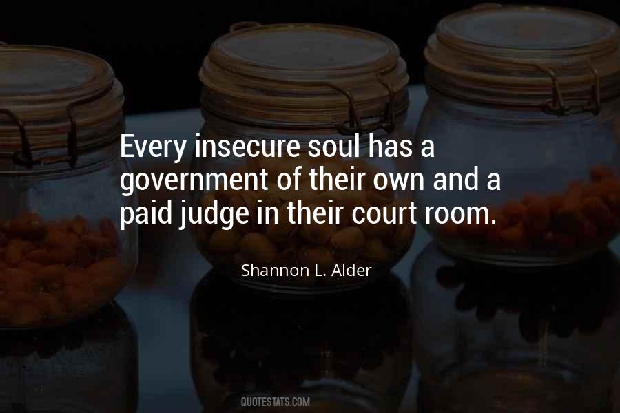 Own Judgement Quotes #1316093