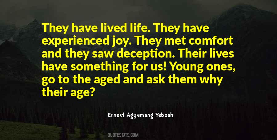 Lived Life Quotes #1308910