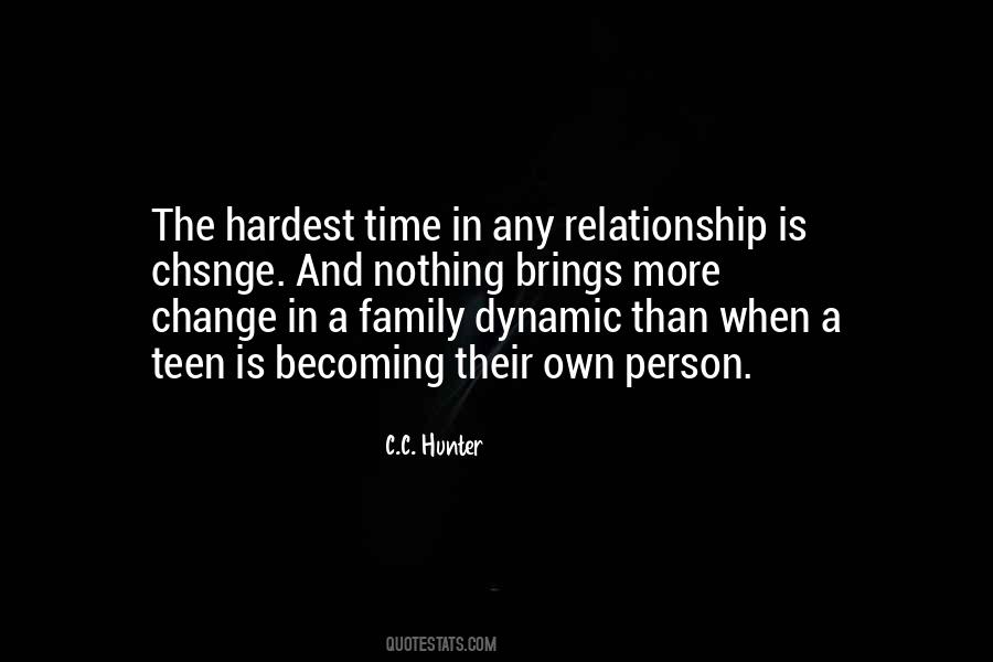 Change Relationship Quotes #1657163