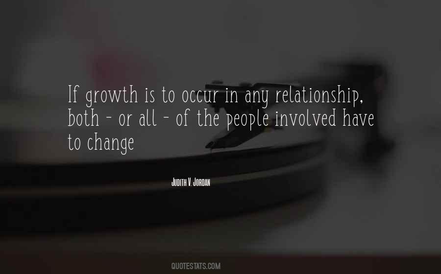 Change Relationship Quotes #1822797
