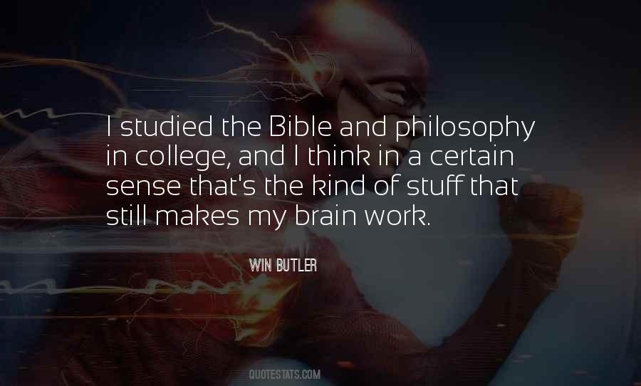 Philosophy Bible Quotes #335687