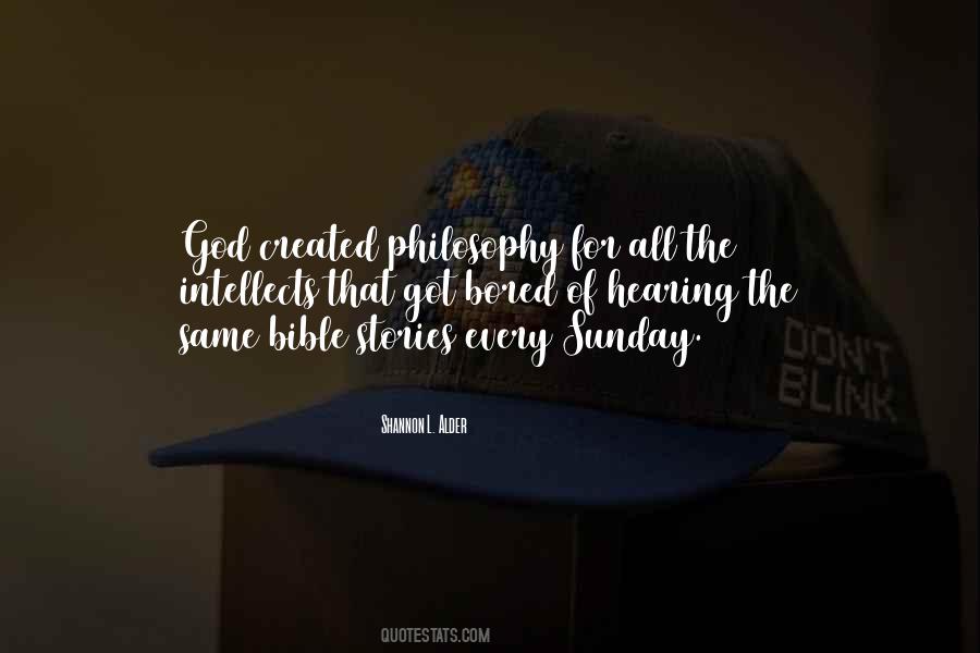 Philosophy Bible Quotes #484931