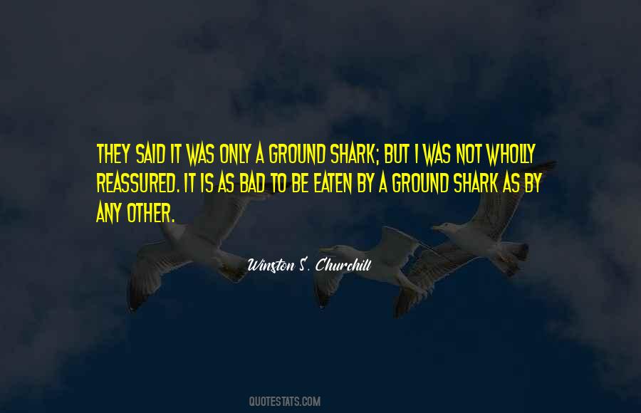 Be A Shark Quotes #1275615
