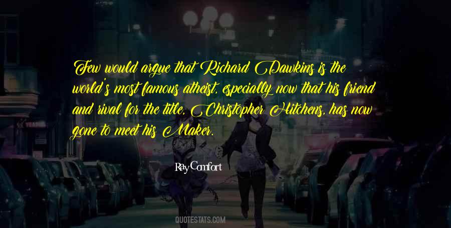 Comfort A Friend Quotes #772496