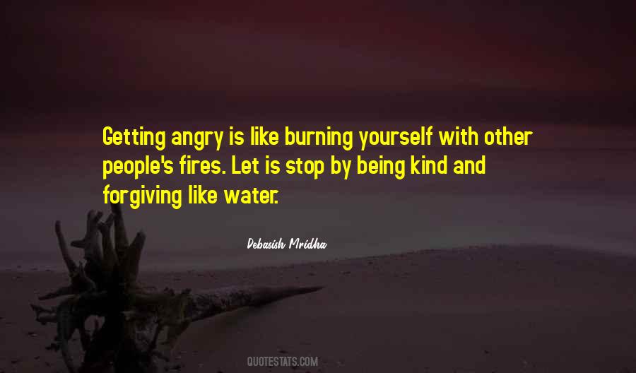 Quotes About Burning Water #1592747