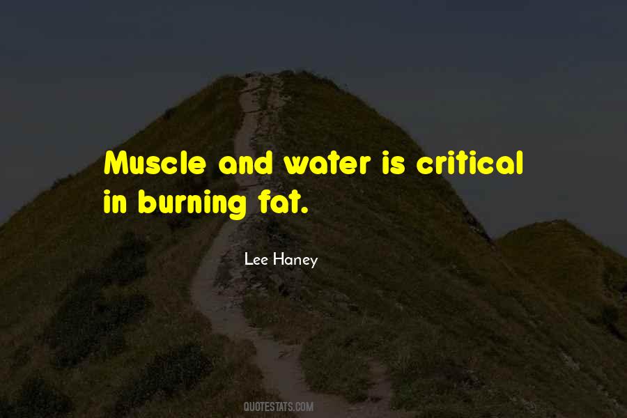 Quotes About Burning Water #1749365