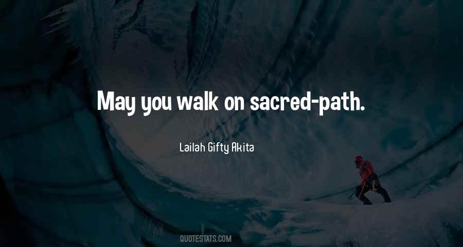 Path Walk Quotes #342300