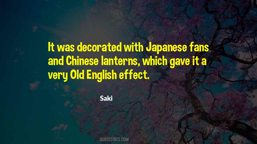 Old Japanese Quotes #373818