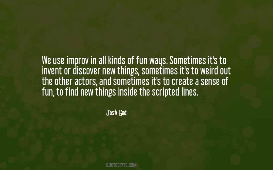 Create New Things Quotes #615615