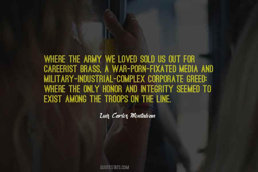 Quotes About Greed And War #1664528