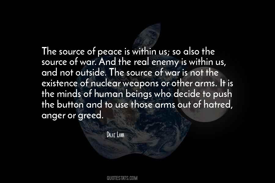 Quotes About Greed And War #1810979