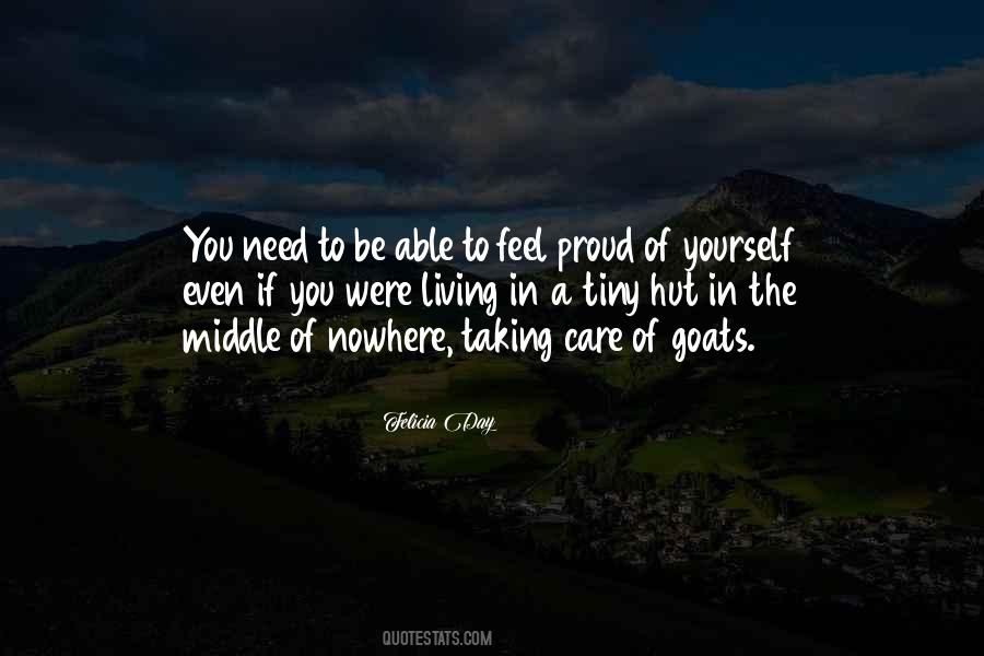 Feel Proud Of Yourself Quotes #1606328