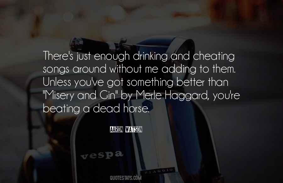 Cheating Me Quotes #515594