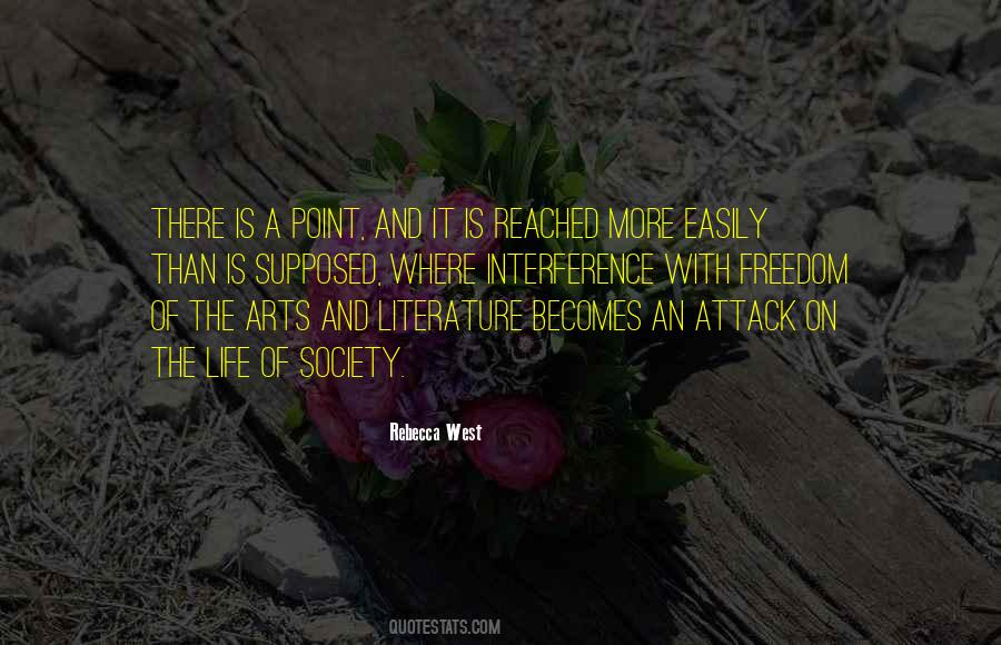 Quotes About The Freedom Of Art #1555737