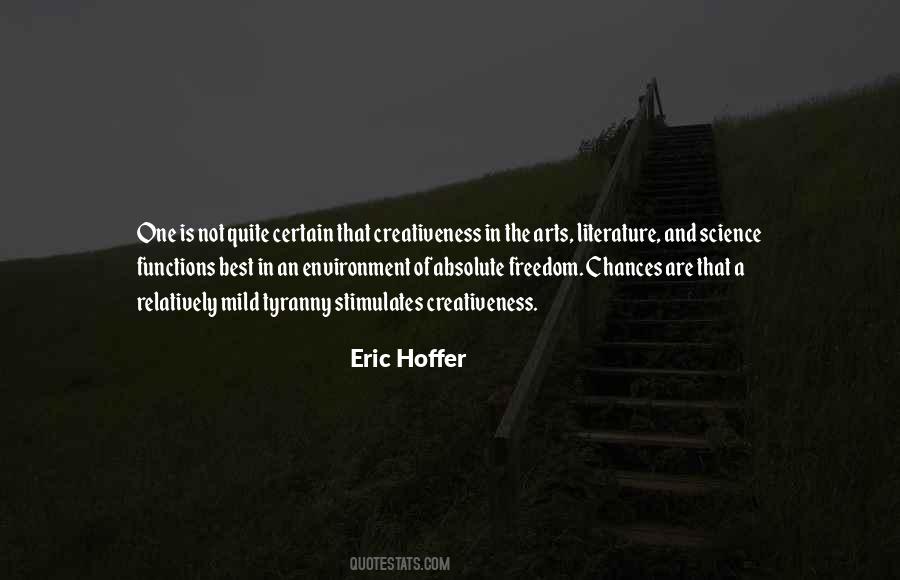 Quotes About The Freedom Of Art #1684926