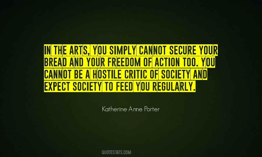 Quotes About The Freedom Of Art #268379