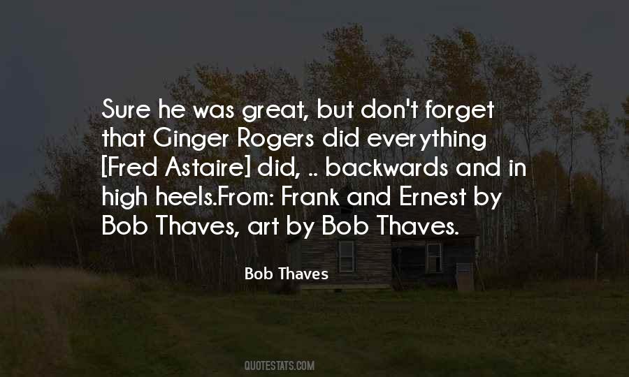 Fred And Ginger Quotes #801507