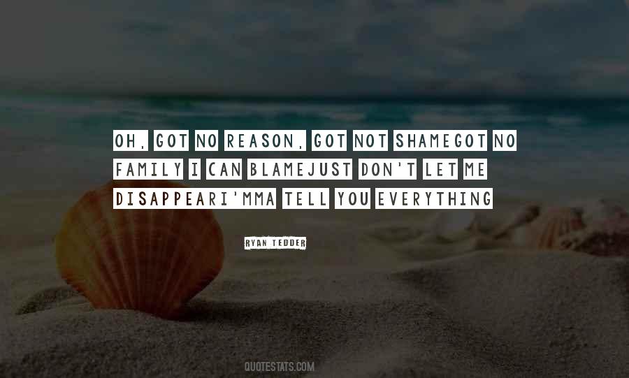 Shame And Blame Quotes #1454151