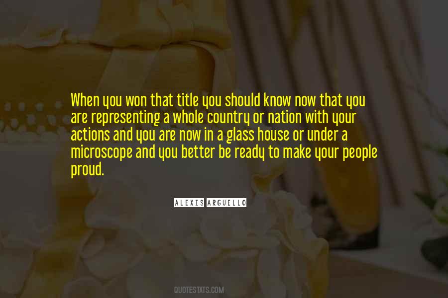 Nation Proud Quotes #694672