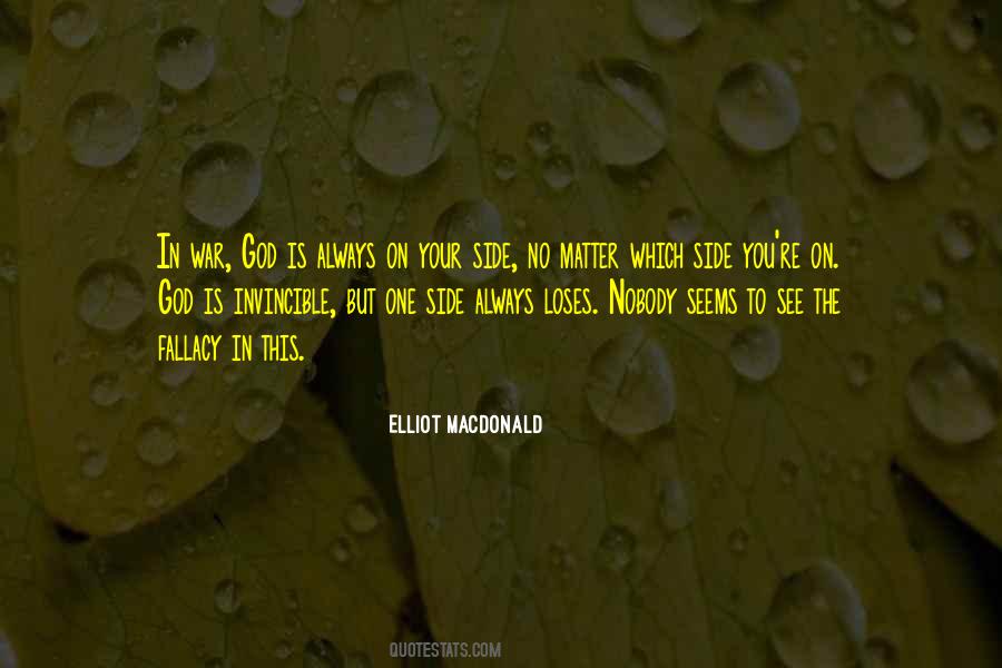 No One Is Your Quotes #19296