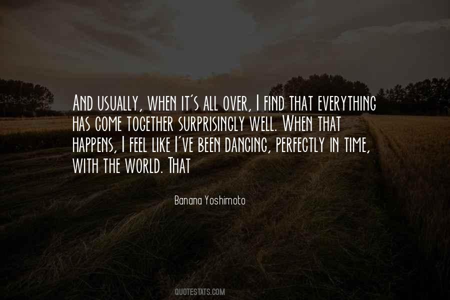 In Time With Quotes #1302512