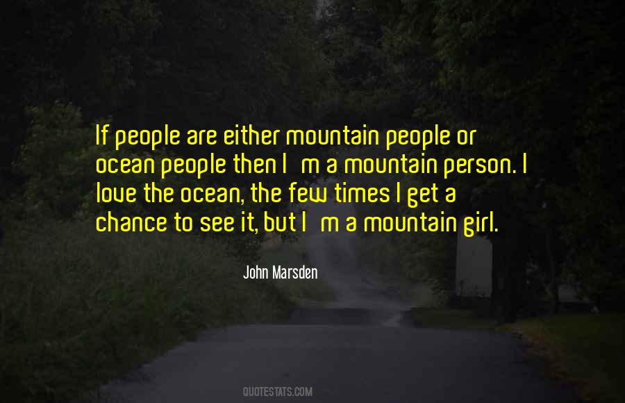 Mountain Girl Quotes #1729040
