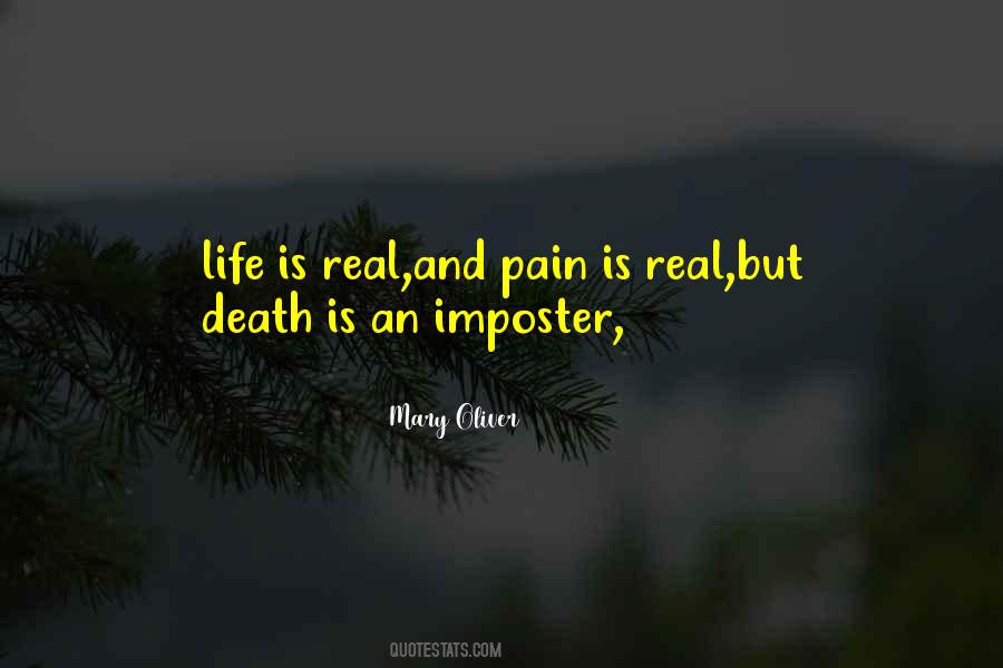 Pain Is Real Quotes #1405810