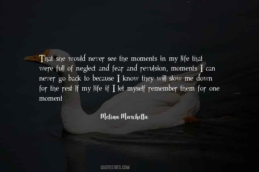 Go Back In Life Quotes #1567286