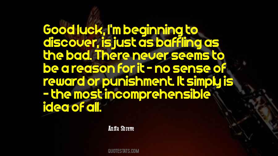 Quotes About The Bad Luck #1293836