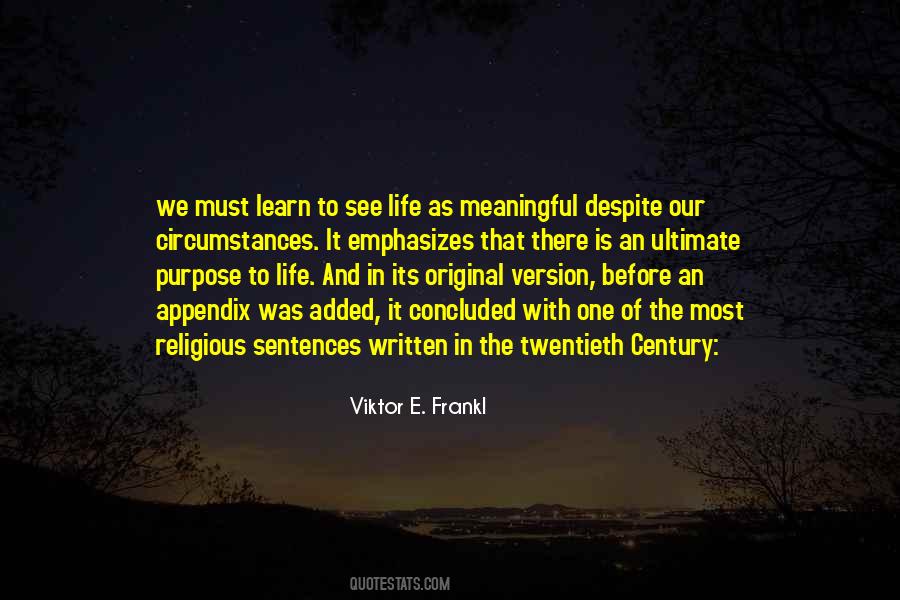We Learn In Life Quotes #929159