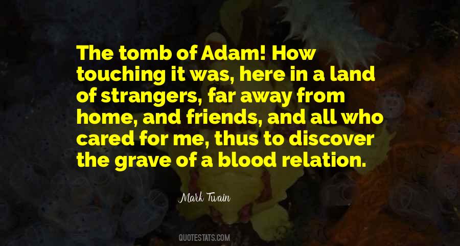 Quotes About The Blood Relation #1437273