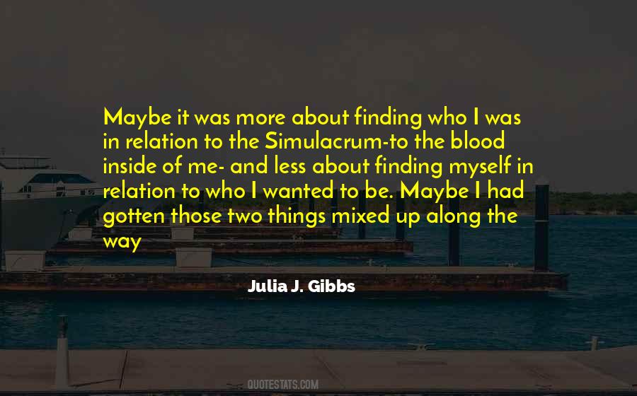 Quotes About The Blood Relation #1820443