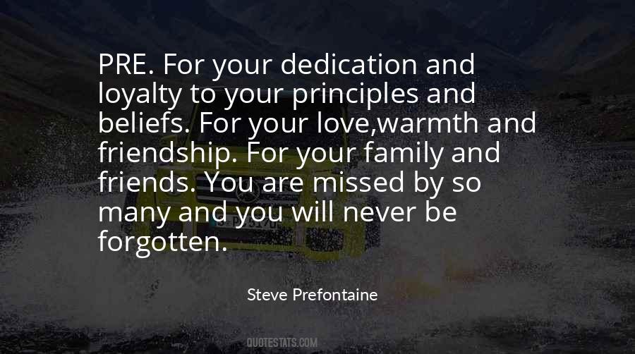 Dedication Love Quotes #1374491