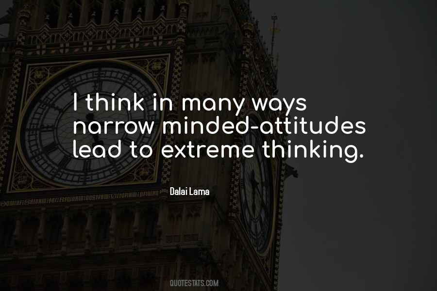 Extreme Thinking Quotes #670263