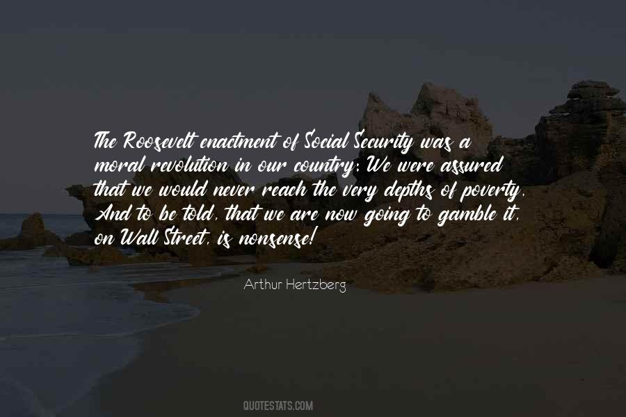 Roosevelt Social Security Quotes #826545